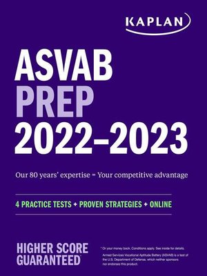 cover image of ASVAB Prep 2022-2023